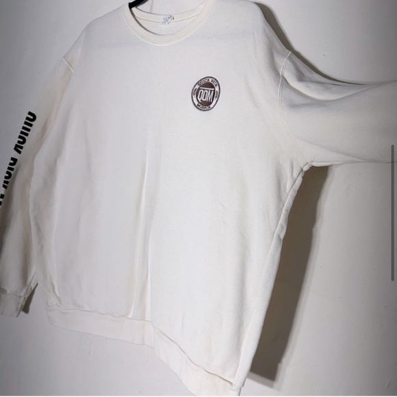 Jerico Cream Bamboo Quick Dick McDick Crew Neck Sweatshirt XXL - Picture 7 of 14